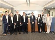 上海市商务委代表团到访卡博特公司波士顿总部