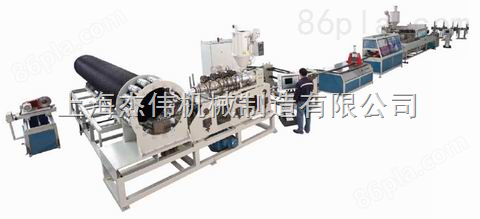 上海金纬机械塑钢缠绕管生产线